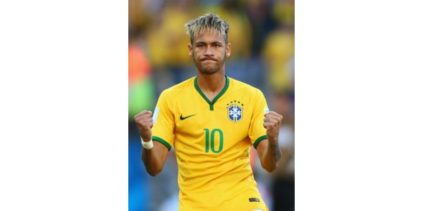 Neymar reprezentuje koszulkę Brazylii nr 10